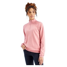 Ping Melodie Half-zip lined Damen Pullover, muted pink