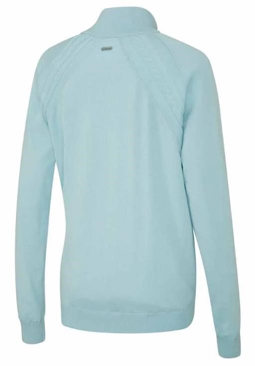 Ping Melodie Half-zip lined Damen Pullover, opal
