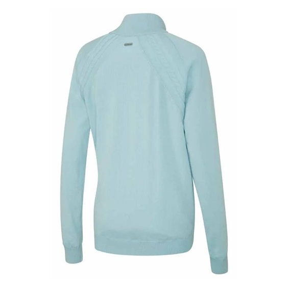 Ping Melodie Half-zip lined Damen Pullover, opal