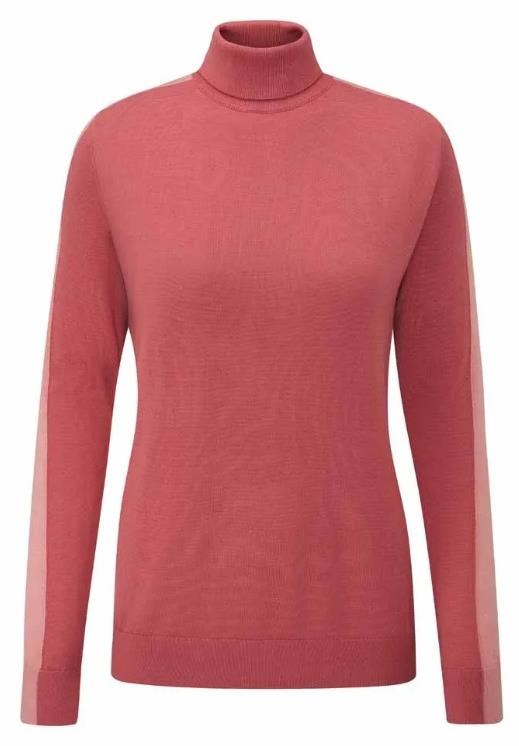 Ping Lockett Roll neck Damen Pullover, rose/muted pink