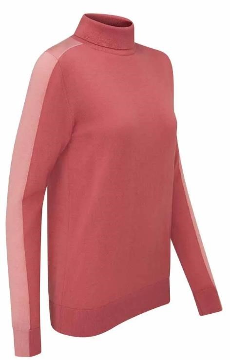 Ping Lockett Roll neck Damen Pullover, rose/muted pink