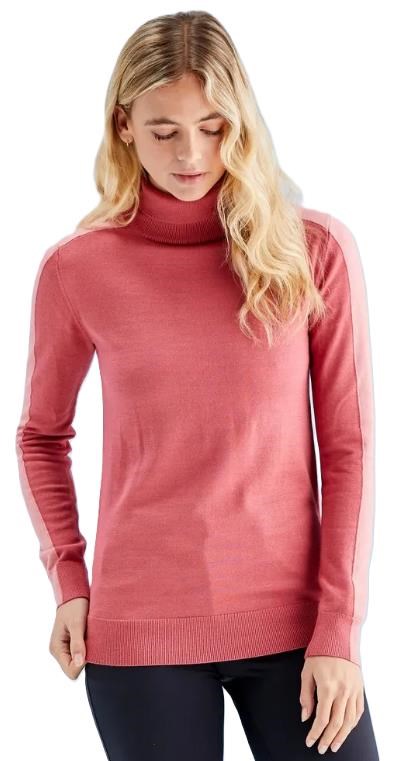 Ping Lockett Roll neck Damen Pullover, rose/muted pink