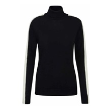 Ping Lockett Roll neck Damen Pullover, black/chalk