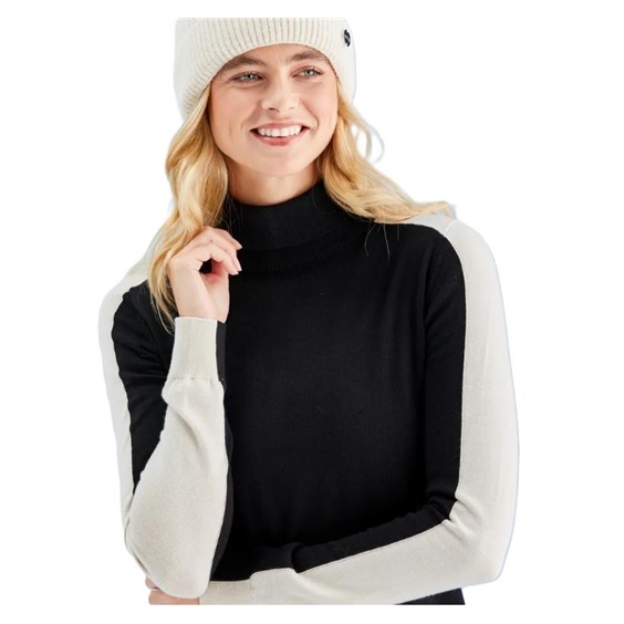 Ping Lockett Roll neck Damen Pullover, black/chalk