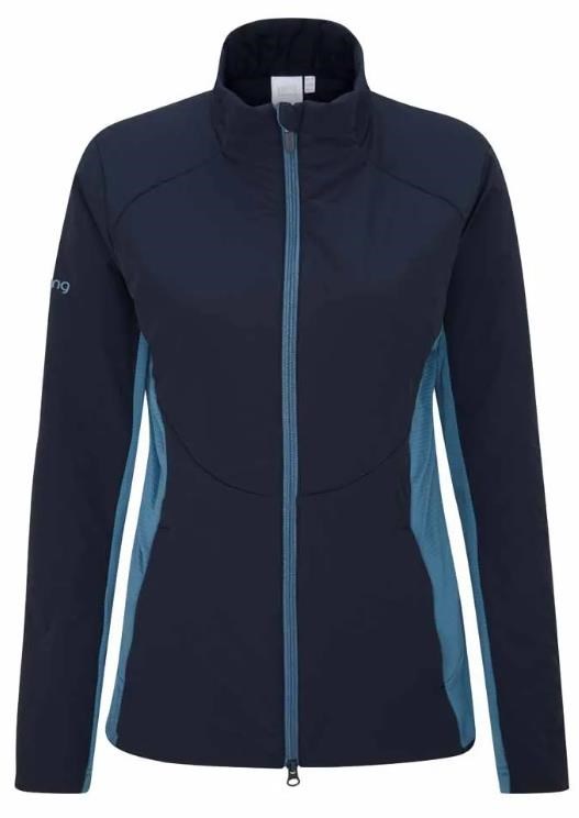 Ping Casey insulated hybrid Damenjacke, navy/blue fusion