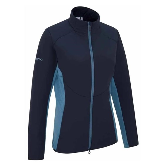 Ping Casey insulated hybrid Damenjacke, navy/blue fusion
