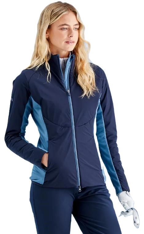 Ping Casey insulated hybrid Damenjacke, navy/blue fusion
