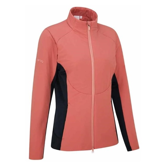 Ping Casey insulated hybrid Damenjacke, rose/navy