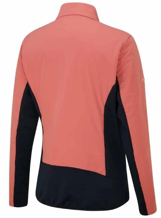 Ping Casey insulated hybrid Damenjacke, rose/navy