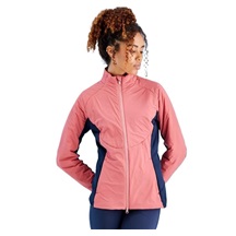 Ping Casey insulated hybrid Damenjacke, rose/navy