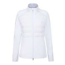 Ping Clare Zoned fleece Damenjacke, weiss