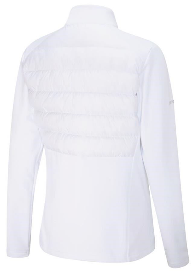 Ping Clare Zoned fleece Damenjacke, weiss