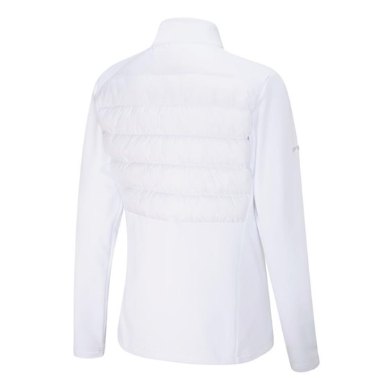 Ping Clare Zoned fleece Damenjacke, weiss