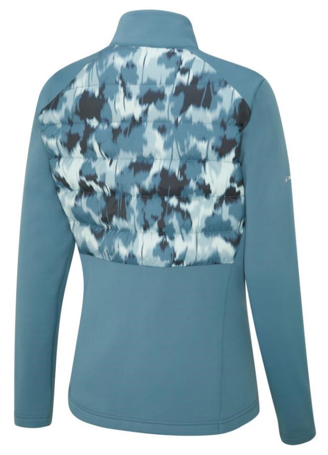 Ping Clare Zoned fleece Damenjacke, blue fusion/navy multi