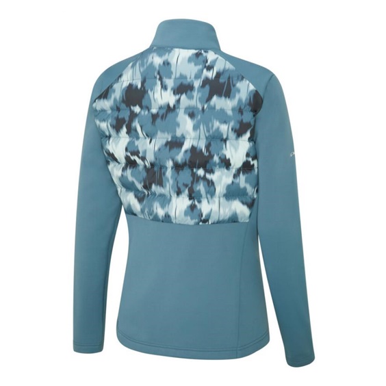 Ping Clare Zoned fleece Damenjacke, blue fusion/navy multi