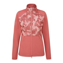 Ping Clare Zoned fleece Damenjacke, rose/rose multi