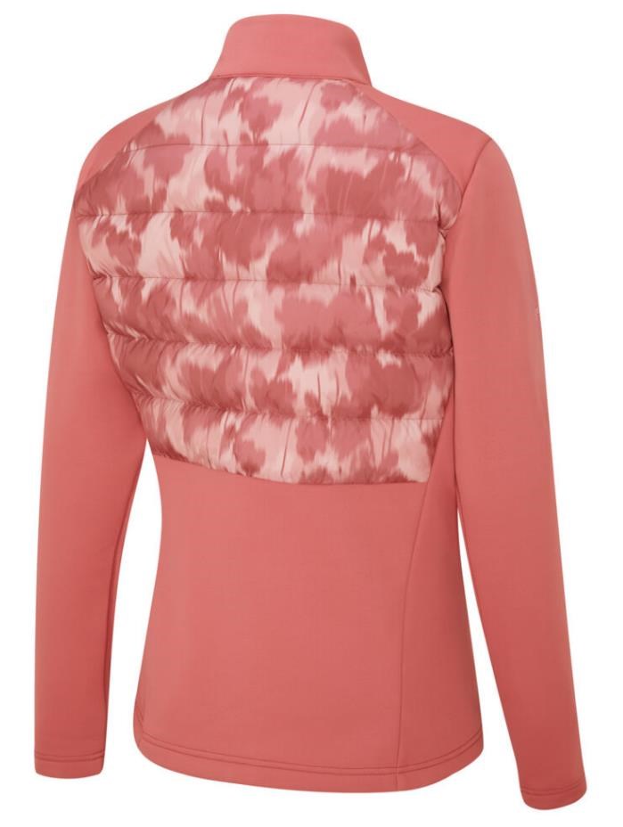 Ping Clare Zoned fleece Damenjacke, rose/rose multi