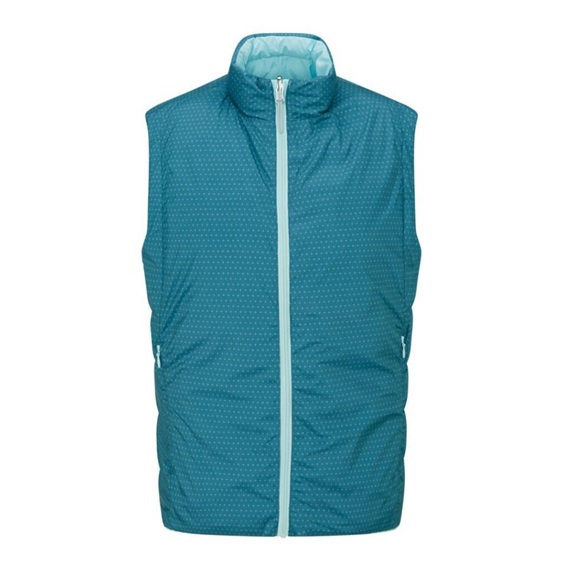 Ping Samantha Clo® insulated reversible Damen Weste, opal/blue fusion multi