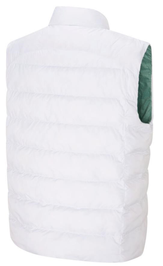 Ping Samantha Clo® insulated reversible Damen Weste, white/eucalyptus multi