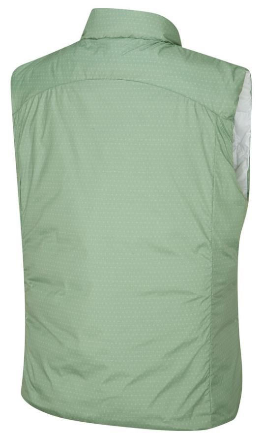 Ping Samantha Clo® insulated reversible Damen Weste, white/eucalyptus multi