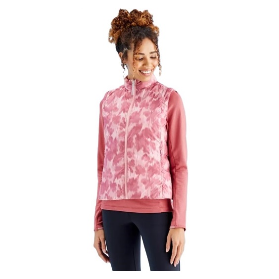 Ping Samantha Clo® insulated reversible Damen Weste, quartz/rose multi