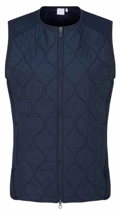 Ping Seren insulated collarless Damen Weste, dunkelblau