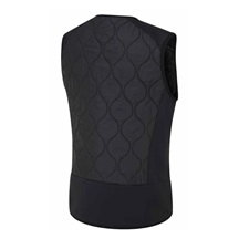 Ping Seren insulated collarless Damen Weste, schwarz