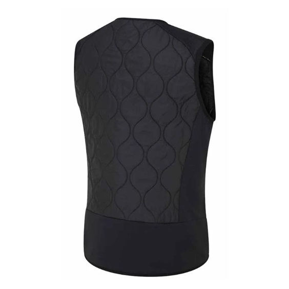 Ping Seren insulated collarless Damen Weste, schwarz