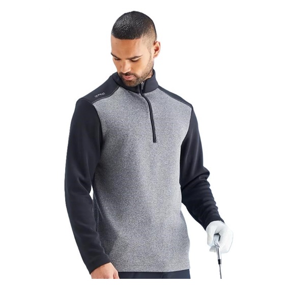 Ping Ramsey Herren Sweatshirt, black marl/black
