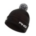PING Cresting Knit Herren Wintermütze, schwarz