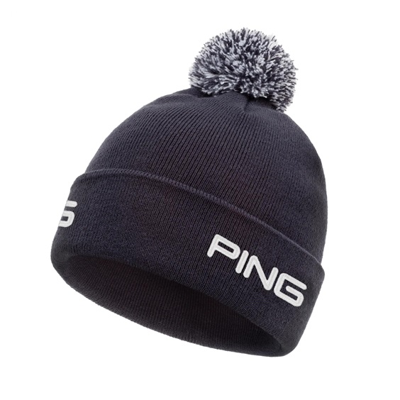 PING Cresting Knit Herren Wintermütze, dunkelblau