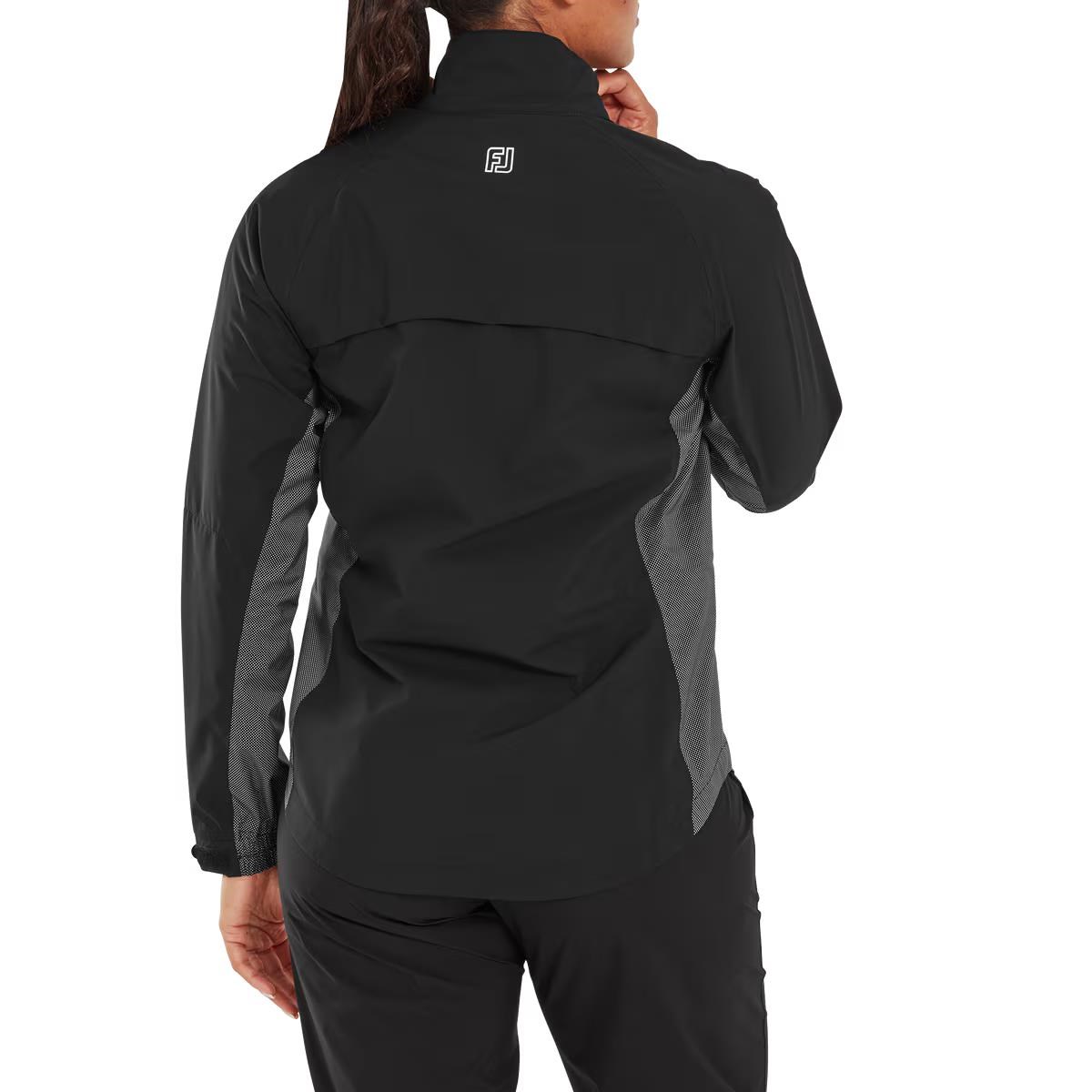 FootJoy HydroLite X Wasserdichte Damenjacke, schwarz