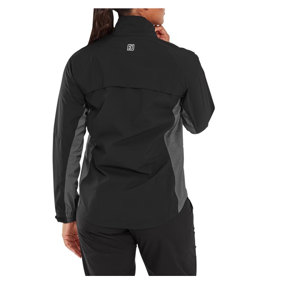 FootJoy HydroLite X Wasserdichte Damenjacke, schwarz