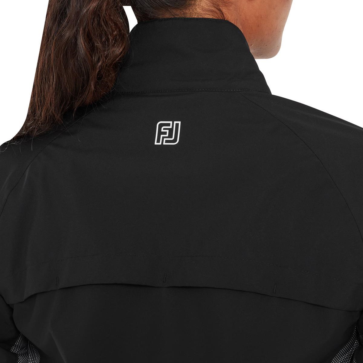 FootJoy HydroLite X Wasserdichte Damenjacke, schwarz