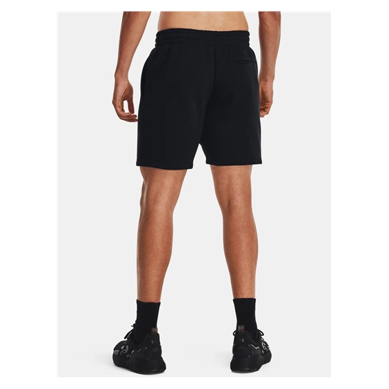 Under Armour Essential Fleece Herren Shorts, schwarz
