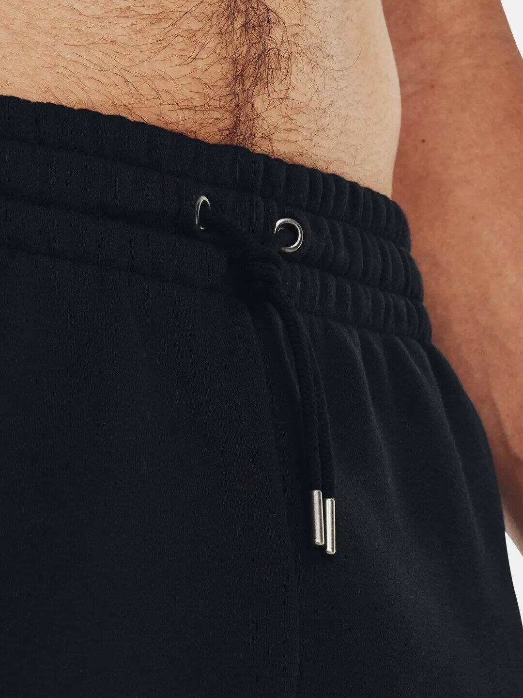Under Armour Essential Fleece Herren Shorts, schwarz