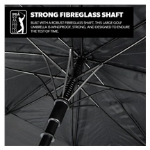 PGA Tour Windproof Double Canopy Regenschirm 62"
