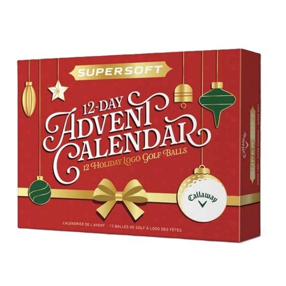 Callaway Supersoft 12-Day Advent Calendar Adventskalender mit Golfbällen