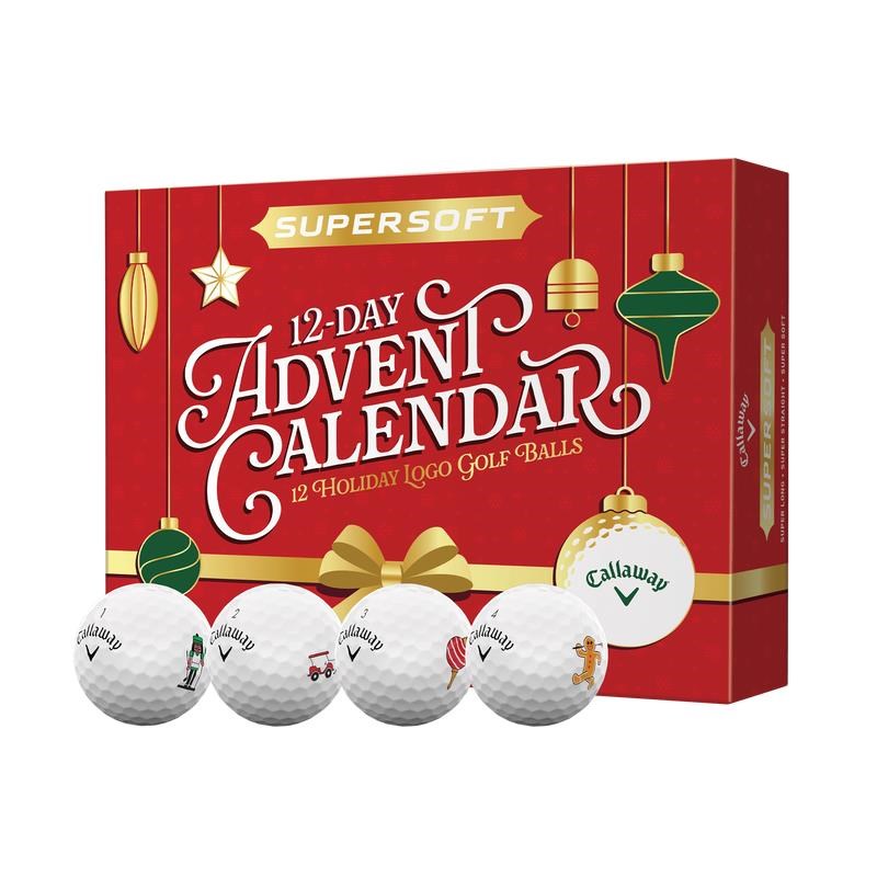 Callaway Supersoft 12-Day Advent Calendar Adventskalender mit Golfbällen