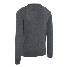 Callaway Crew Neck Merino Mix Herren Pullover, grau