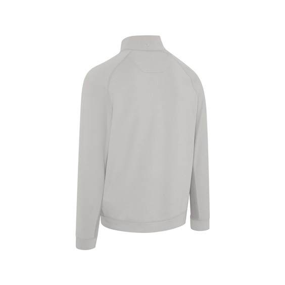 Callaway Brushed Rib 1/4 Zip Herren Sweatshirt, concrete