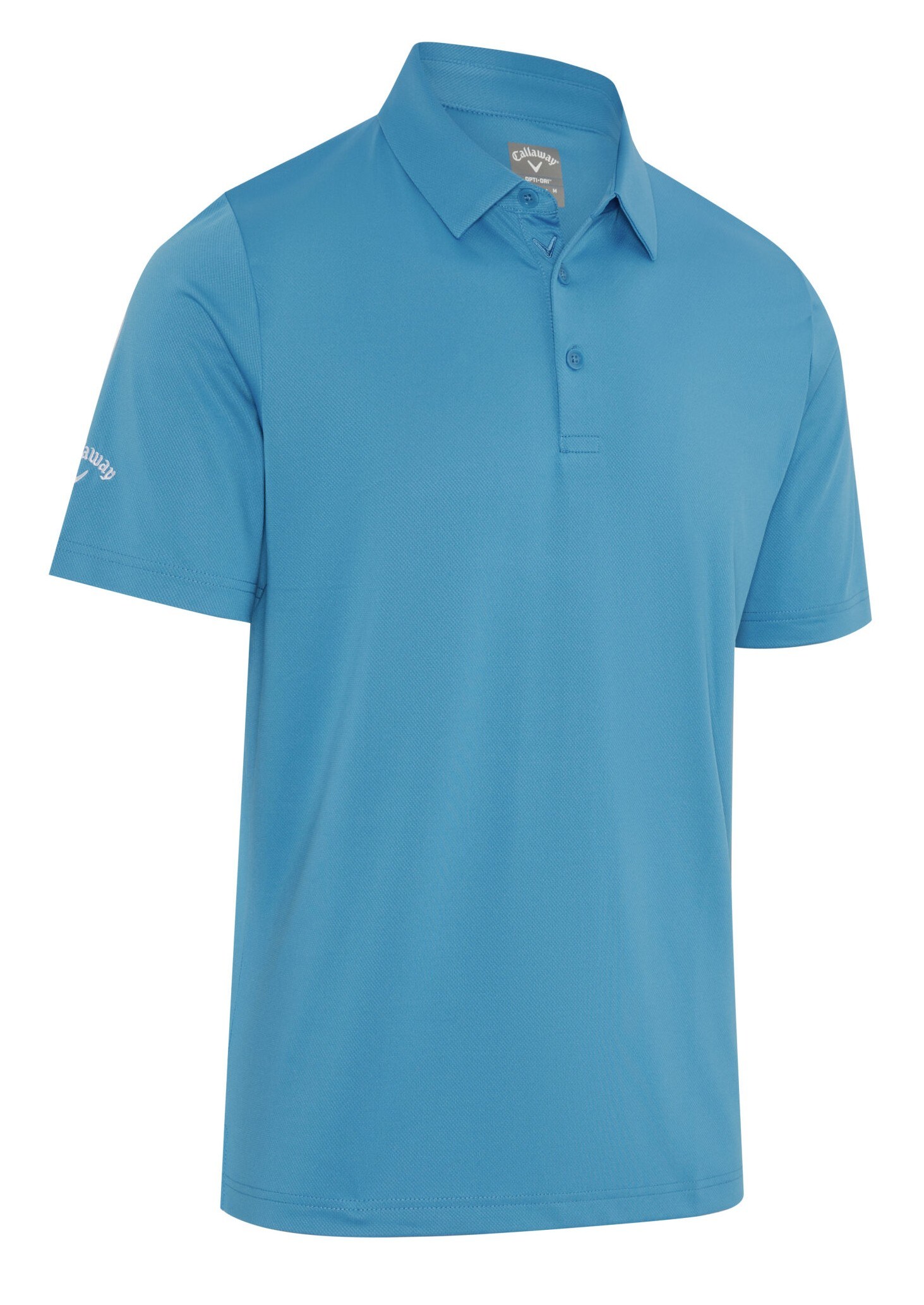 Callaway Swing Tech Tour Fit Solid Herren Poloshirt, cendre blue
