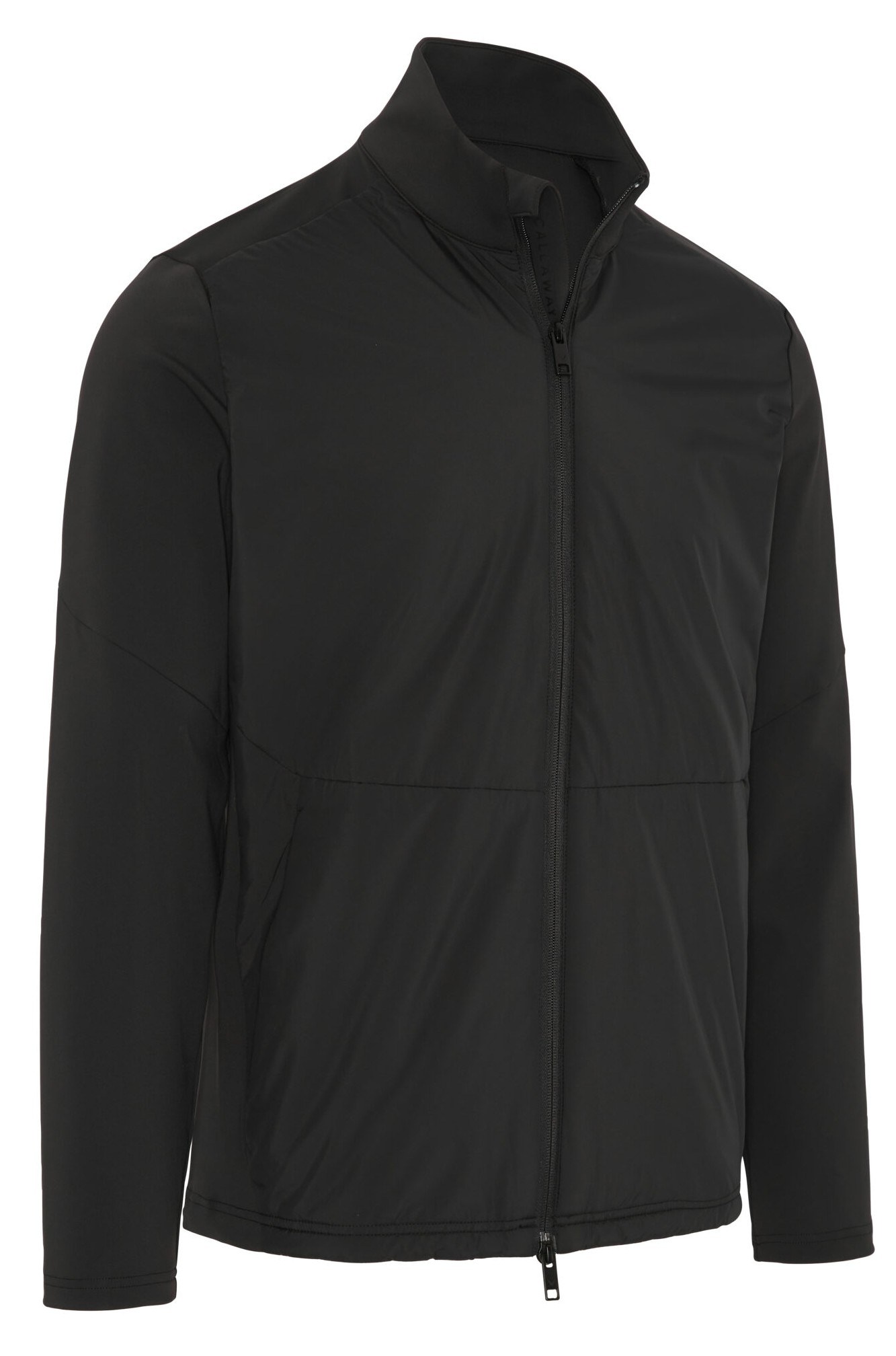 Callaway Mixed Media Full Zip Herrenjacke, caviar