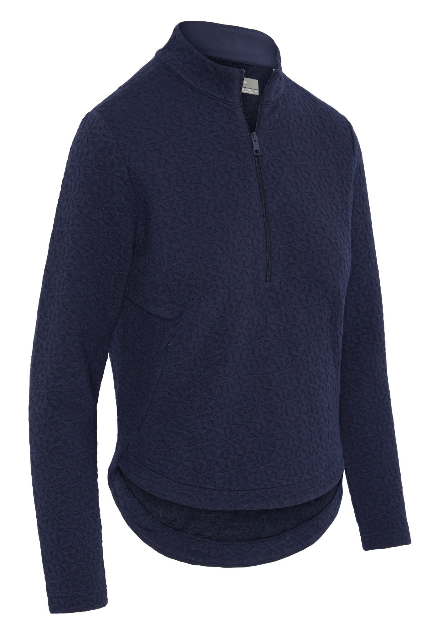 Callaway 1/2 Zip Quilted Knit Damen Sweatshirt, dunkelblau
