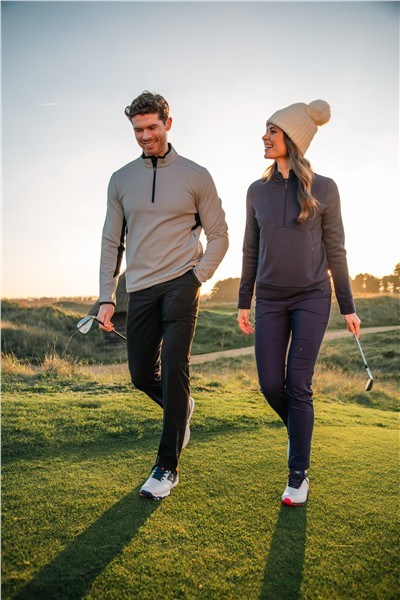 Callaway 1/2 Zip Soft Touch Damen Sweatshirt, dunkelblau