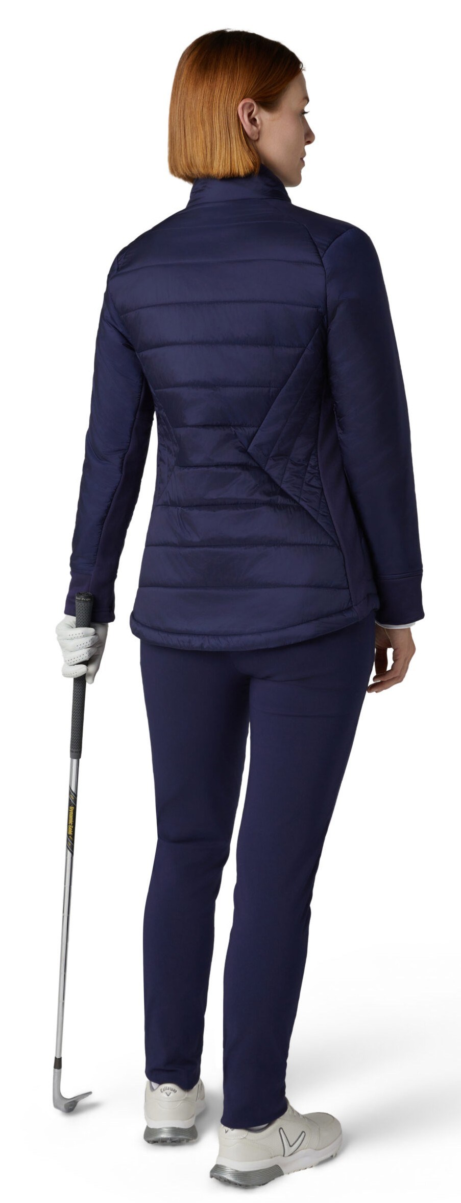 Callaway Quilted Puffer Damenjacke, dunkelblau