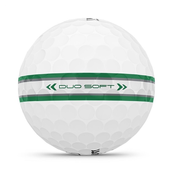 Wilson Duo Soft TRK 360 Golfbälle, weiss/grün