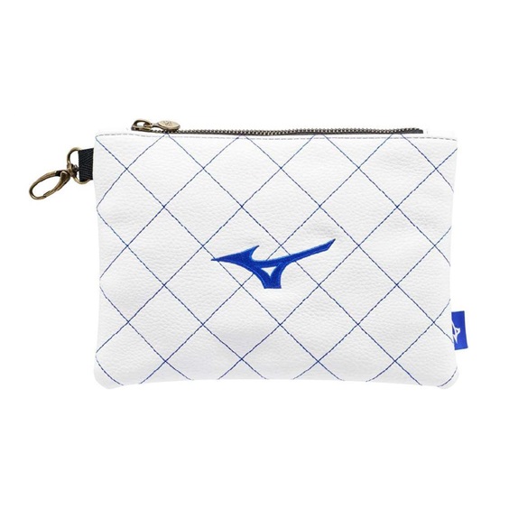 Mizuno Quilted Zip Tote, weiss