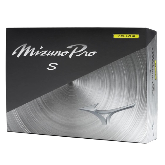 Mizuno Pro S Golfbälle, gelb