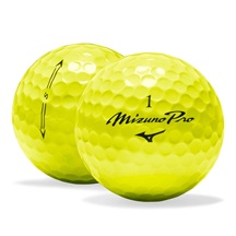 Mizuno Pro S Golfbälle, gelb
